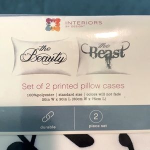 Couples pillow cases! Beauty & Beast
